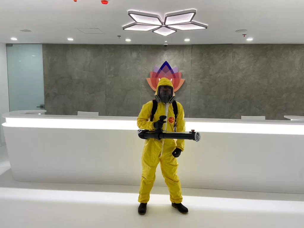 Desinfección de Centros de Salud en Bogotá y Cundinamarca