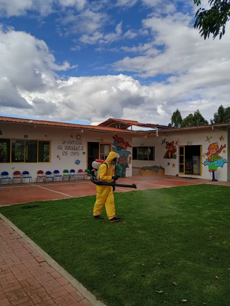 Desinfección de Centros Educativos en Bogotá y Cundinamarca