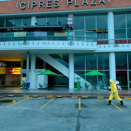 Desinfección de Centros Comerciales en Bogotá y Cundinamarca