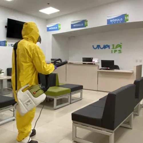 Desinfección de Centros de Salud en Bogotá y Cundinamarca