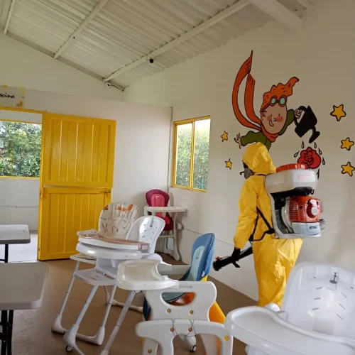 Desinfección de Centros Educativos en Bogotá y Cundinamarca